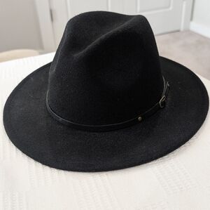 Stylish Black Fedora Hat